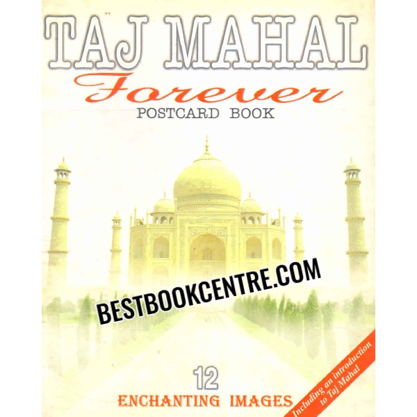 taj mahal forever postcard book 