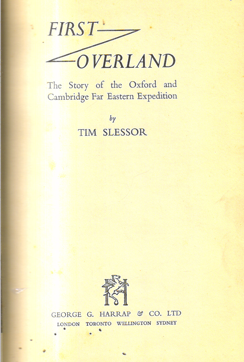 first overland 1st edition