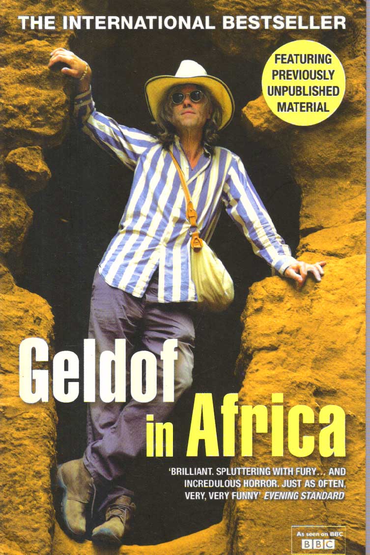 Geldof in Africa.
