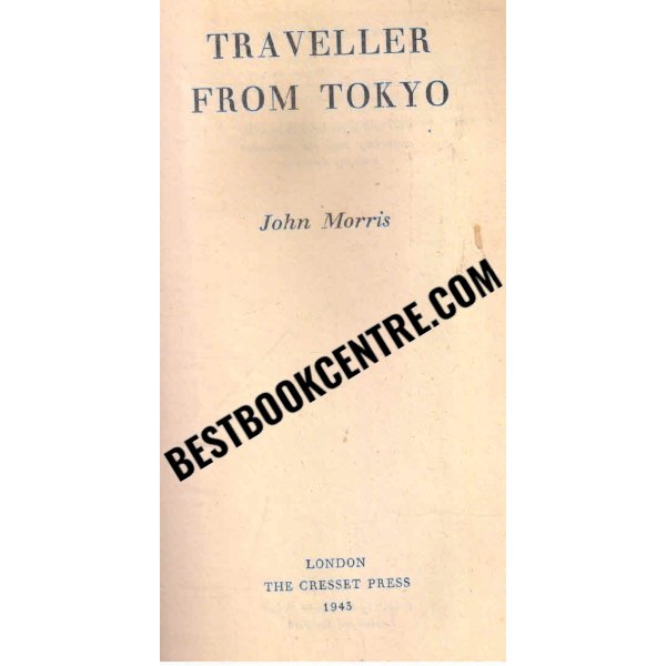 traveler from Tokyo 1st edition