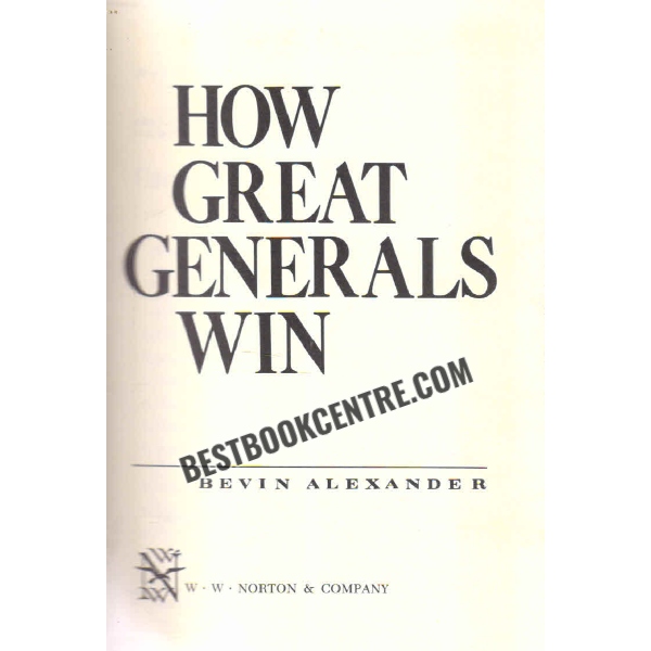 how great generals win