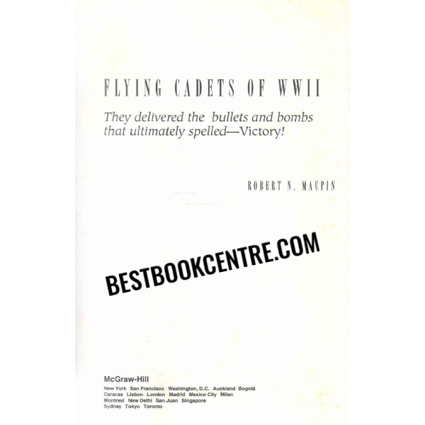 flying cadets of world war 2