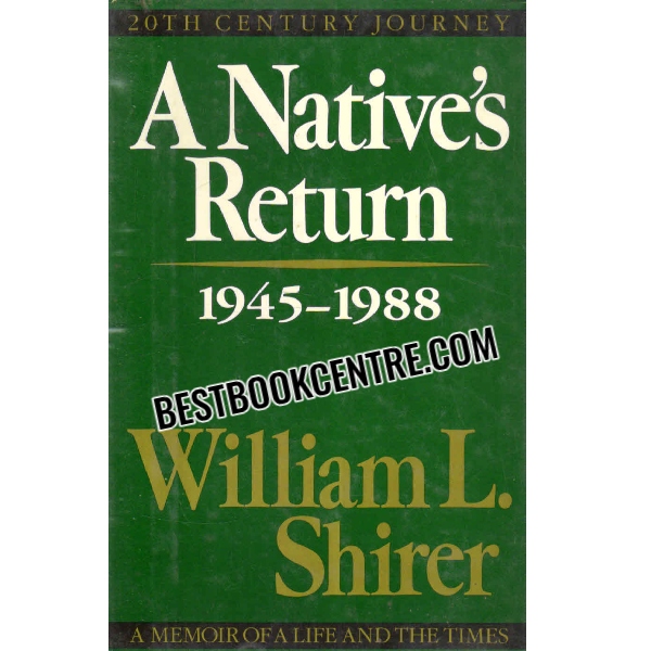 a natives return 1945 to 1988 volume 3