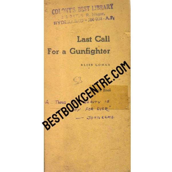 Last Call for a Gunfighter