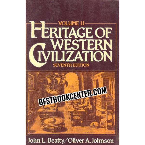 heritage of western civilization volume 1 and 2 (set of 2 books)