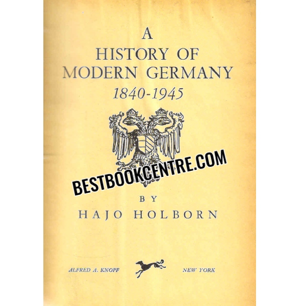 a history of modern Germany 1840 to 1945 