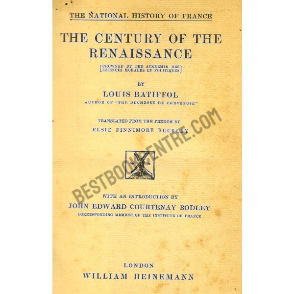 The Century of the Renaissance 1st edition