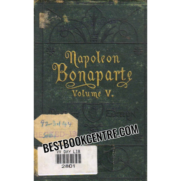 napoleon bonaparte vol v 