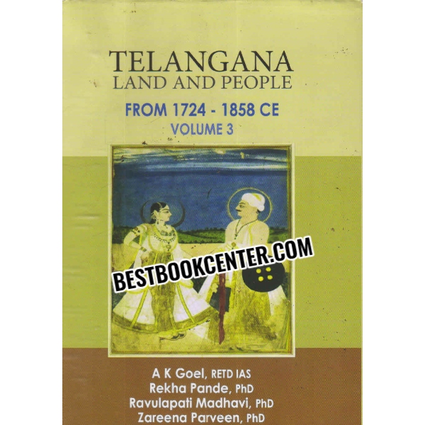 telangana land and people volume 1, 2 and 3 1st edition