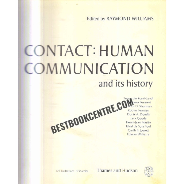 contact human communication and its history 1st edition