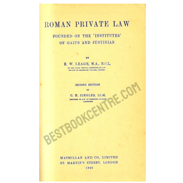 Roman Private Law