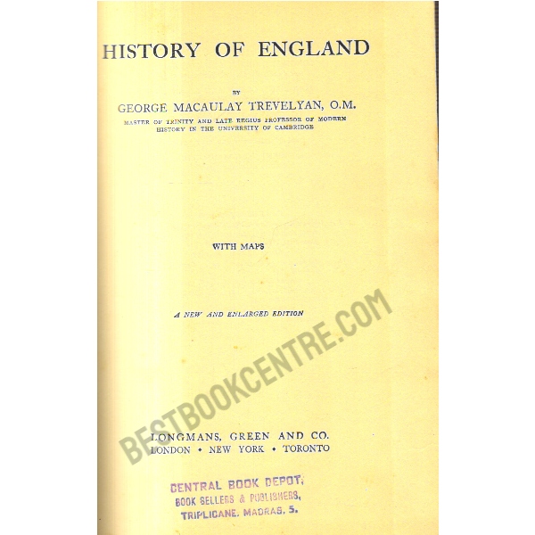 History of England.