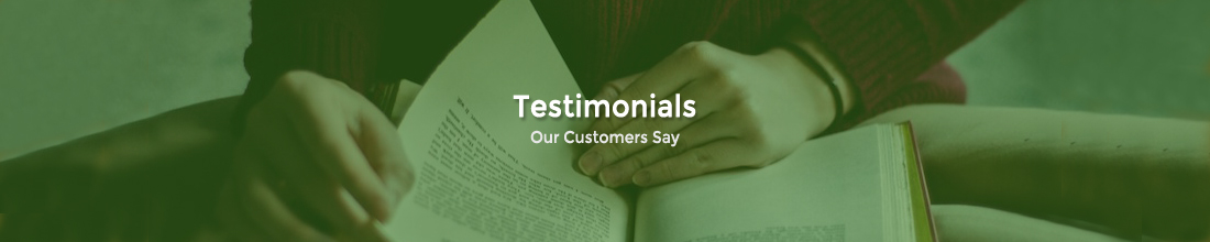 Testimonials at best book centre